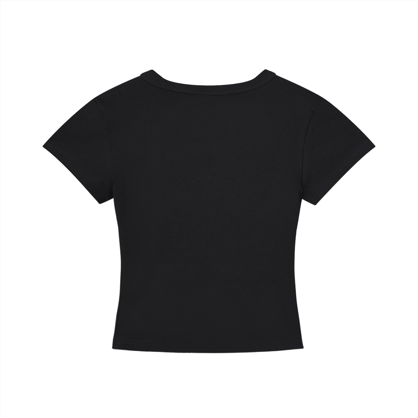 KEEP STARING BRKN CROPPED TEE